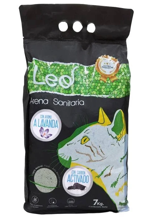 Arena Sanitaria Leo Aroma a Lavanda 7 KG.
