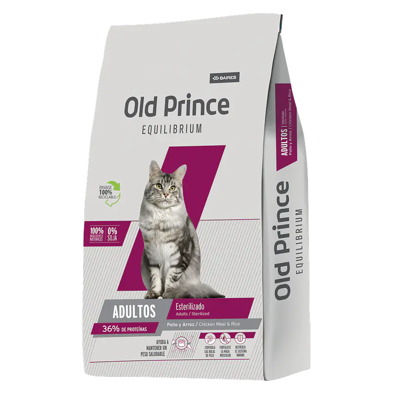 Old Prince Cat Adul Sterilized 7.5 kg