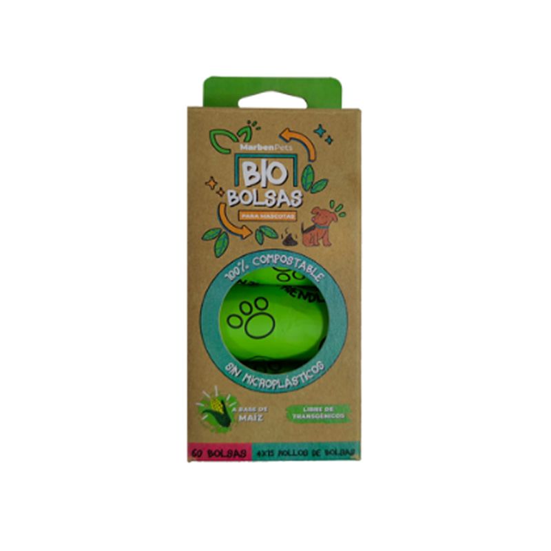 Bio Bolsas Marben Pets 60 Bolsas