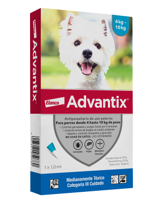 Advantix Perro 4-10 Kg.