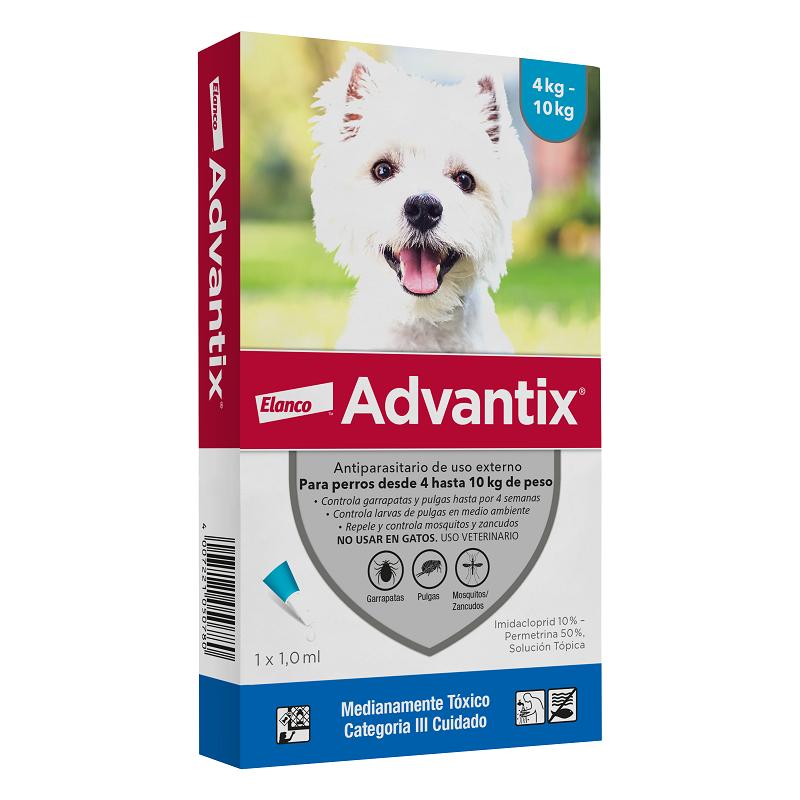 Advantix Perro 4-10 Kg.