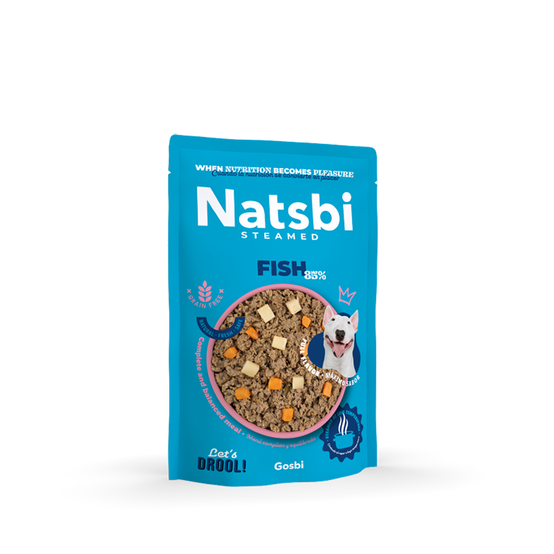 Natsbi Dog Steamed Fish 500 GR