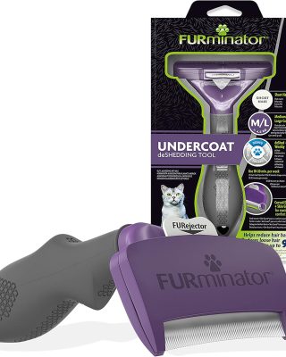 Furnimator Medium/Large Short Hair Deshedding Tools For Cat
