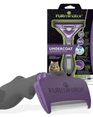 Furnimator Medium/Large Long Hair Deshedding Tools For Cat