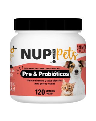 NUPETS Pre & Probióticos Salmón