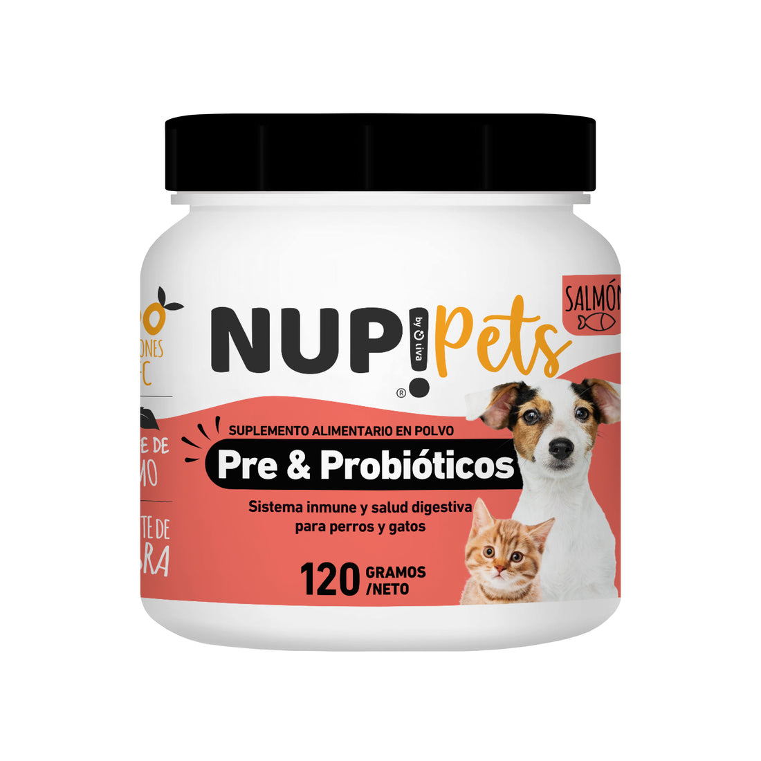 NUPETS Pre & Probióticos Salmón