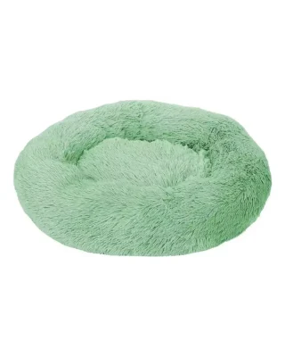 Cojín Peludo Para Gatos o Cachorro 50 CM Menta