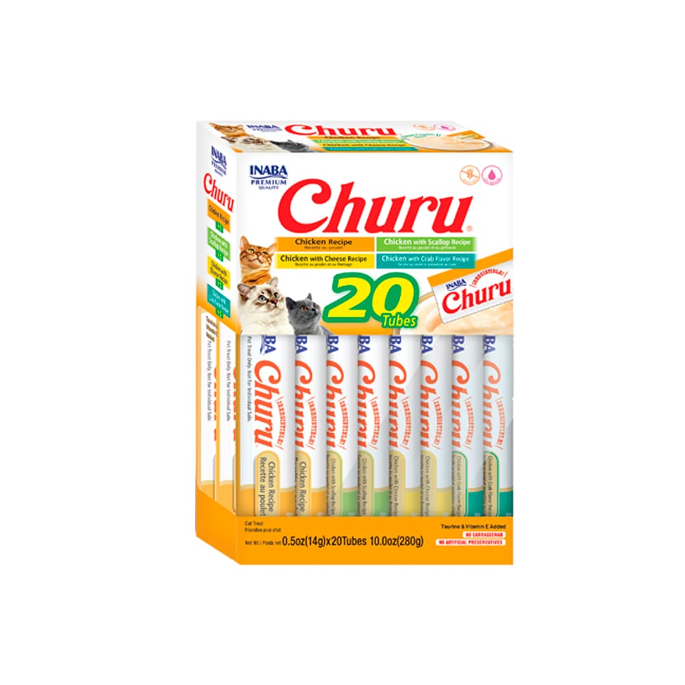 Churu Cat Variedades Pollo x 20 tubos