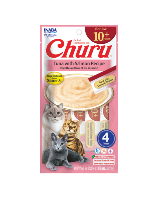 Churu Cat Senior Receta De Atún Con Salmón 56 grs