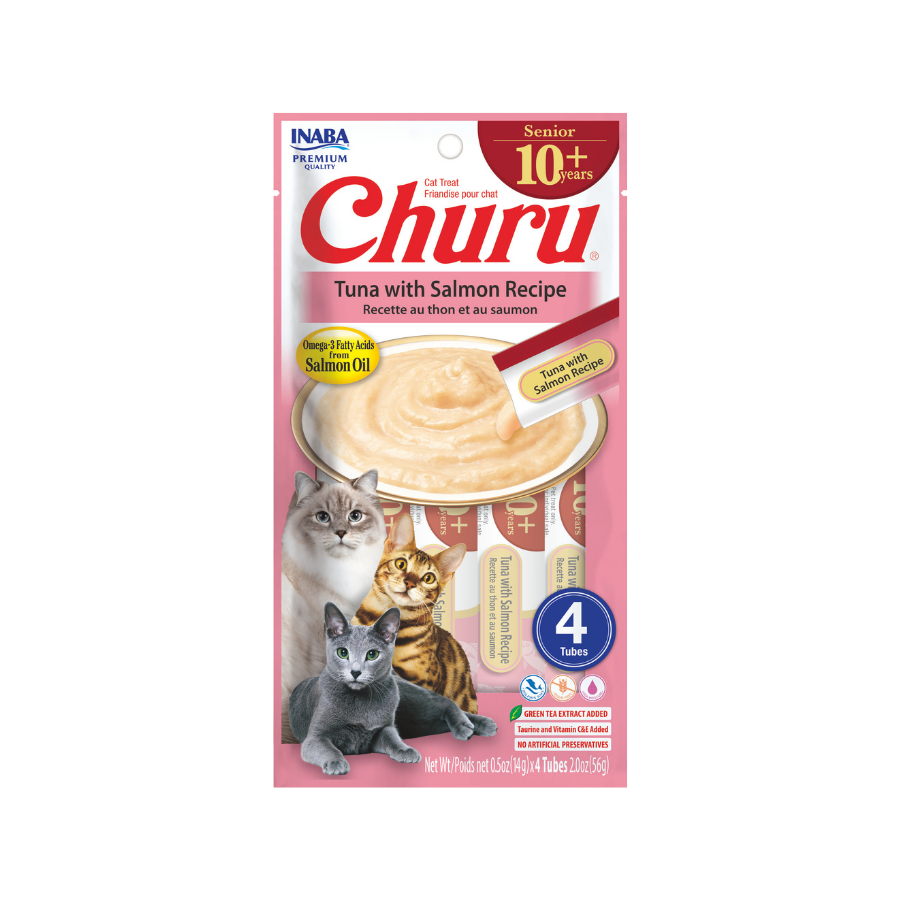 Churu Cat Senior Receta De Atún Con Salmón 56 grs