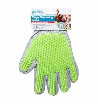 Guante Cepillo Pawise Verde