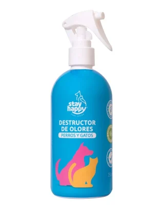 Destructor De Olores Stay Happy Perro/Gato 350 ML