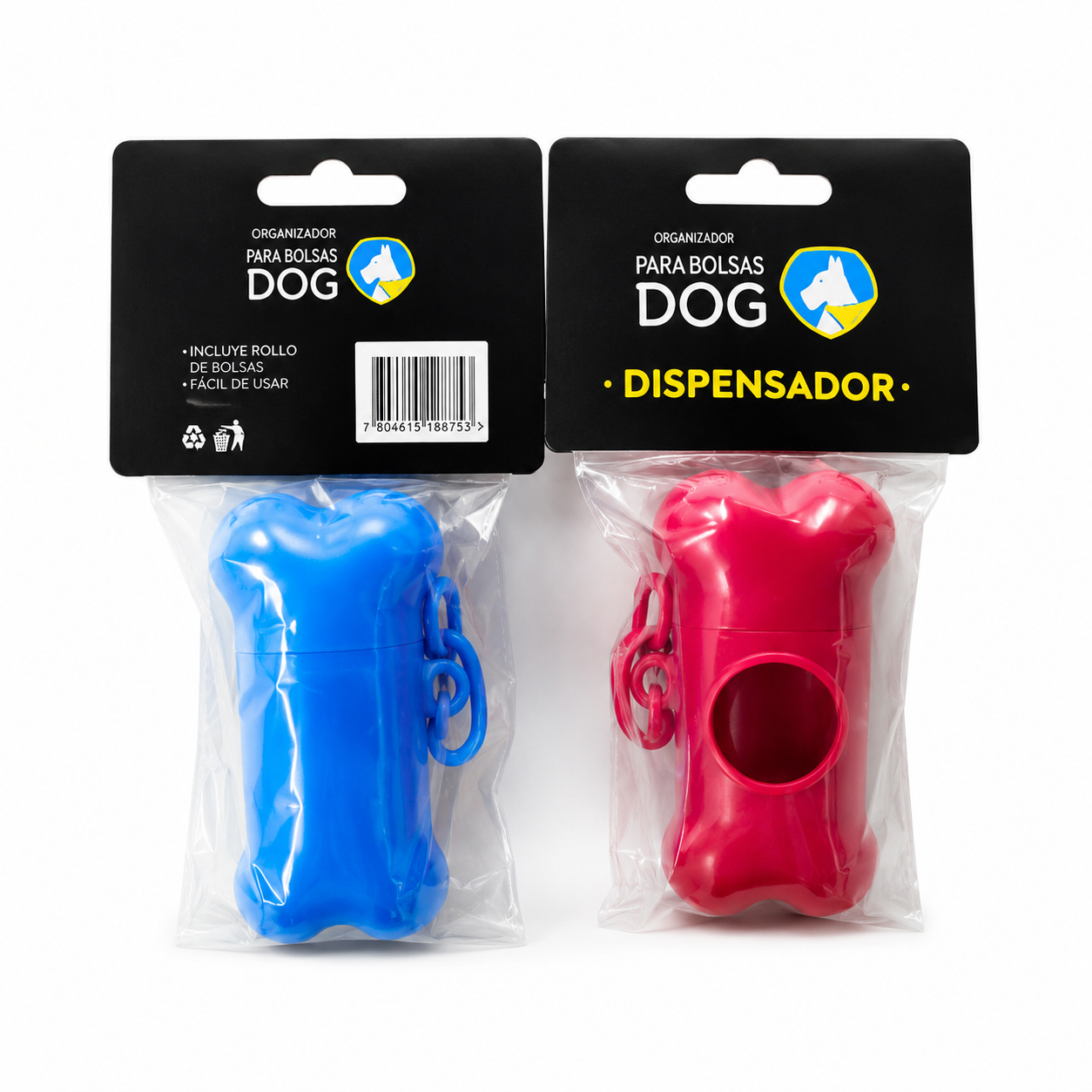 Dispensador De Bolsas Para Fecas Huesito
