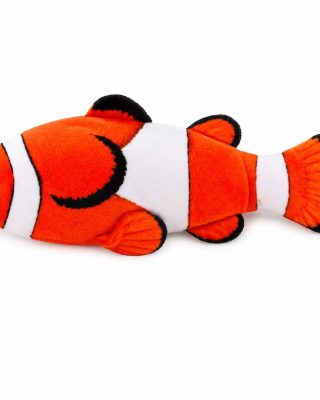 Peluche Pez Naranjo/Blanco Movimiento (USB) Marben Pets