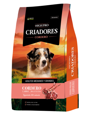 Criadores High Pro Cordero 20 KG