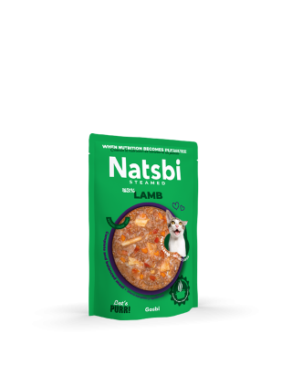 Natsbi Cat Steamed Lamb 80 GR