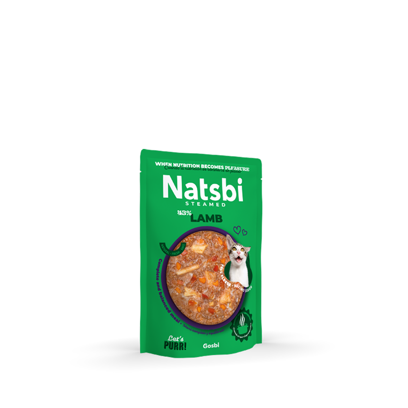 Natsbi Cat Steamed Lamb 80 GR