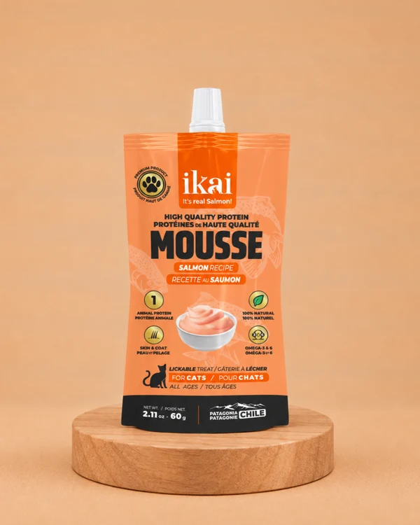 IKAI Mousse Salmón Cat 60 grs