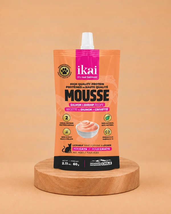 IKAI Mousse Salmón Y Camarón Cat 60 grs