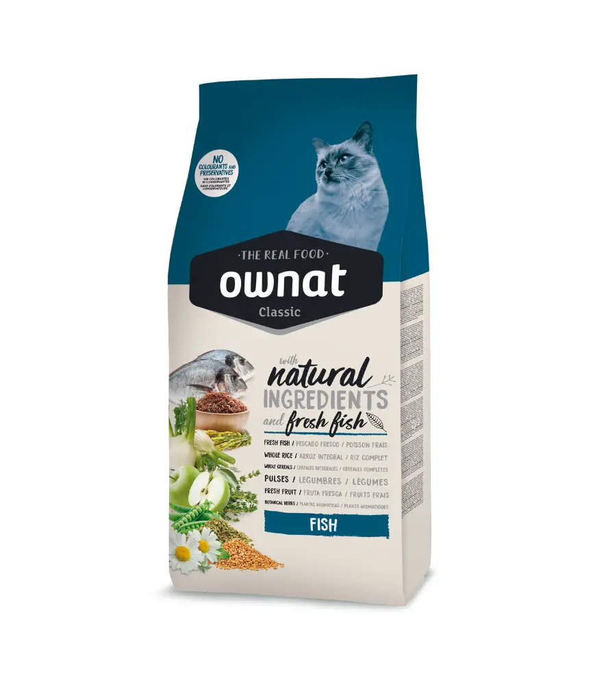 Ownat Cat Classic Fish 1.5 KG