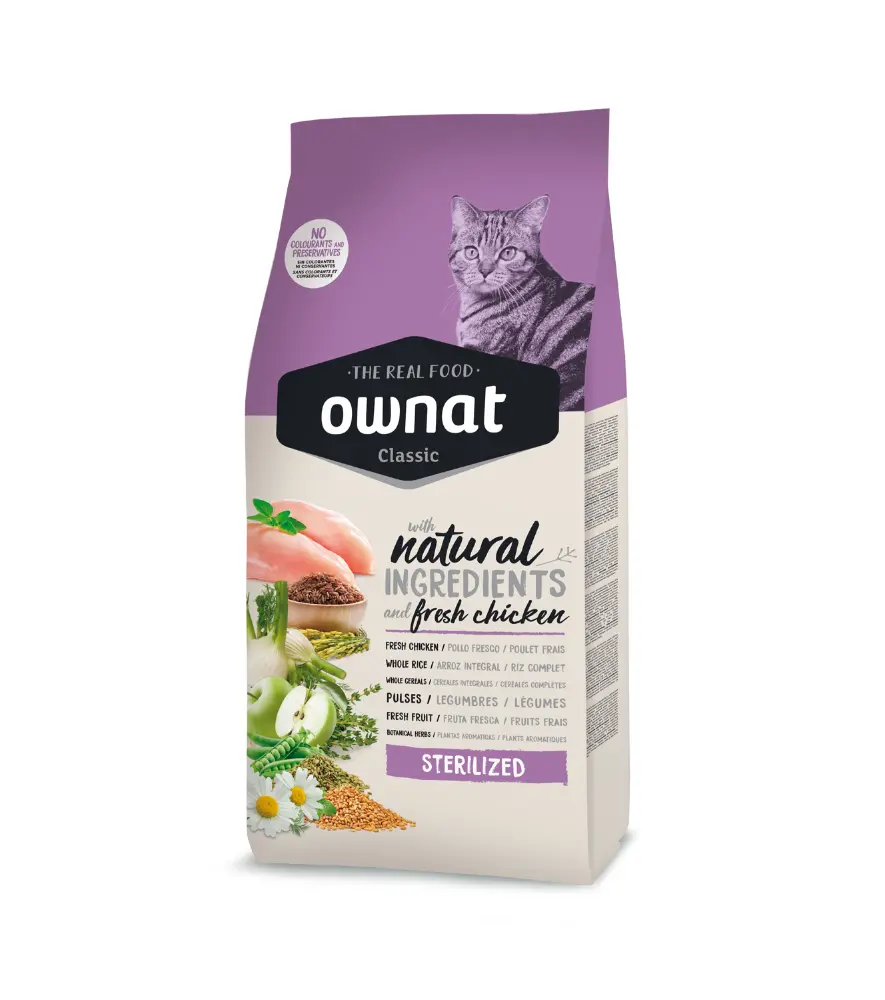 Ownat Cat Classic Sterilized 1,5 KG