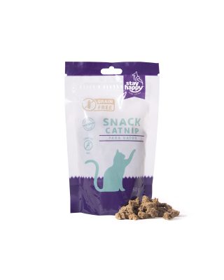 Stay Happy Snack Gato Grain Free Con Catnip 80 GR.