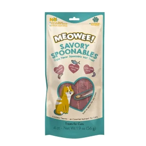 Snacks Cat Meowee Savory Spoonables Salmon, Atun Y Camaron 56 GR