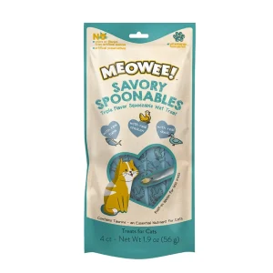 Snacks Cat Meowee Savory Spoonables Atún, Pollo Y Pato 56 GR