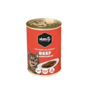 Amity Adult Cat Beed Chunks In Gravy