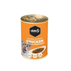 Amity Adult Cat Chicken Chunks In Gravy