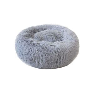 Cojín Peludo Para Gatos o Cachorro 60 CM Gris
