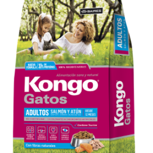 Kongo Cat Salmón Y Atún 1 KG